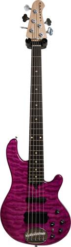 Lakland Skyline 55-02 Deluxe Trans Purple Ebony Fingerboard (Ex-Demo) #200713683