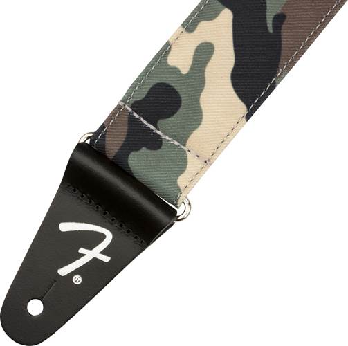 Fender 2 Inch Camo Strap Woodland Fender 2 Inch Camo Strap Woodland