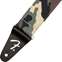 Fender 2 Inch Camo Strap Woodland Front View