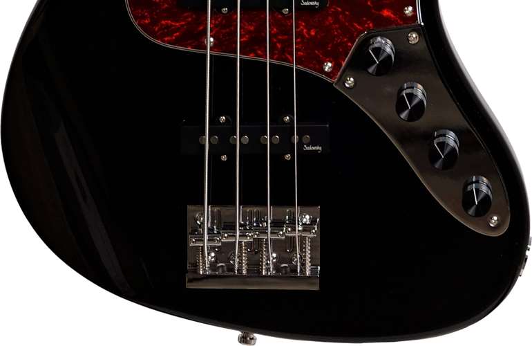 Sadowsky MetroExpress Standard JJ 4 String Fretless Ebony Sadowsky MetroExpress Standard JJ 4 String Fretless Ebony