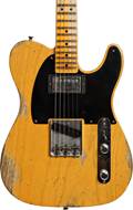 Fender Custom Shop Limited Edition 1951 HS Telecaster Heavy Relic Aged Butterscotch Blonde #R111820