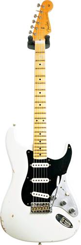 Fender Custom Shop Limited Edition Poblano II Stratocaster Relic Aged Olympic White #CZ551673