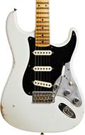 Fender Custom Shop Limited Edition Poblano II Stratocaster Relic Aged Olympic White #CZ540868