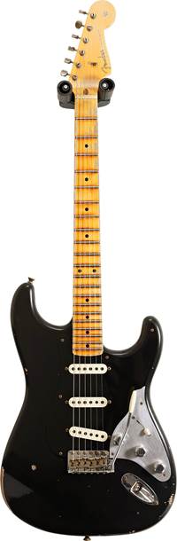 Fender Custom Shop Limited Edition Poblano II Stratocaster Relic Aged Black #CZ552757