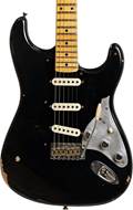 Fender Custom Shop Limited Edition Poblano II Stratocaster Relic Aged Black #CZ552791