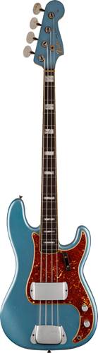 Fender Custom Shop Limited Edition Precision Jazz Bass Journeyman Relic Aged Lake Placid Blue