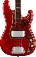 Fender Custom Shop Limited Edition Precision Jazz Bass Journeyman Relic Aged Candy Apple Red
