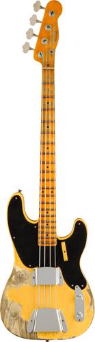 Fender Custom Shop Limited Edition 1951 Precision Bass Super Heavy Relic Aged Nocaster Blonde