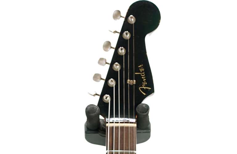 Fender Custom Shop Limited Edition Dual-Mag II Stratocaster Relic Aged Black Over 3 Color Sunburst #CZ551008 Fender Custom Shop Limited Edition Dual-Mag II Stratocaster Relic Aged Black Over 3 Color Sunburst #CZ551008