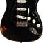 Fender Custom Shop Limited Edition Dual-Mag II Stratocaster Relic Aged Black Over 3 Color Sunburst #CZ551001 