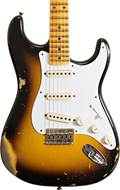 Fender Custom Shop Limited Edition Troposphere Stratocaster Hardtail Heavy Relic Super Faded Aged 2 Color Sunburst #CZ551682