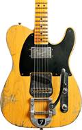 Fender Custom Shop Limited Edition Cunife Blackguard Telecaster Heavy Relic Aged Butterscotch Blonde #CZ551725
