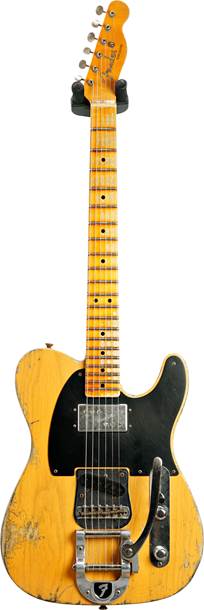 Fender Custom Shop Limited Edition Cunife Blackguard Telecaster Heavy Relic Aged Butterscotch Blonde #CZ551725