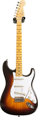 Fender Custom Shop Postmodern Stratocaster Maple Fingerboard Journeyman Relic with Closet Classic Hardware Wide Fade Chocolate 2 Colour Sunburst #XN12796