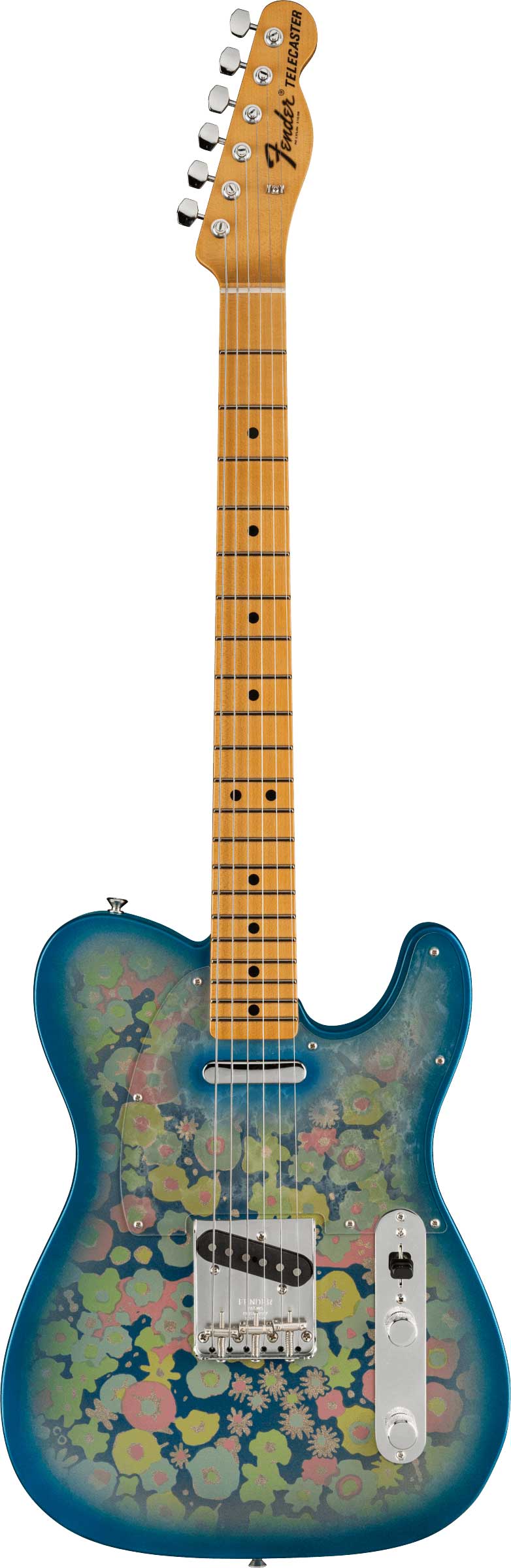 Fender Custom Shop Vintage Custom 1968 Blue Flower Telecaster