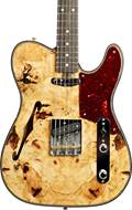 Fender Custom Shop Artisan Buckeye Burl Double Esquire Aged Natural #R106456