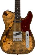 Fender Custom Shop Artisan Buckeye Burl Double Esquire Aged Natural