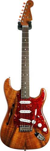 Fender Custom Shop Artisan Stratocaster Thinline Roasted Ash Body AAAA Figured Koa Top #CZ549543