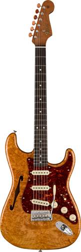 Fender Custom Shop Artisan Stratocaster Thinline Roasted Ash Body AAAA Maple Burl Top