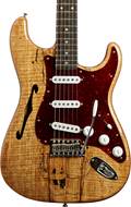 Fender Custom Shop Artisan Stratocaster Thinline Roasted Ash Body Spalted Maple Top #CZ553619