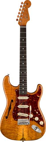 Fender Custom Shop Artisan Stratocaster Thinline Roasted Ash Body Spalted Maple Top