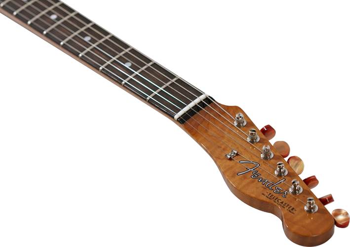 Fender Custom Shop Artisan P90 Telecaster Fiji Mahogany Body AAAA Figured Koa Top #R106552 Fender Custom Shop Artisan P90 Telecaster Fiji Mahogany Body AAAA Figured Koa Top #R106552