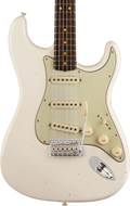 Fender Custom Shop 1963 Stratocaster Journeyman Relic with Closet Classic Hardware Aged Olympic White