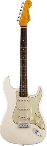 Fender Custom Shop 1963 Stratocaster Journeyman Relic with Closet Classic Hardware Aged Olympic White