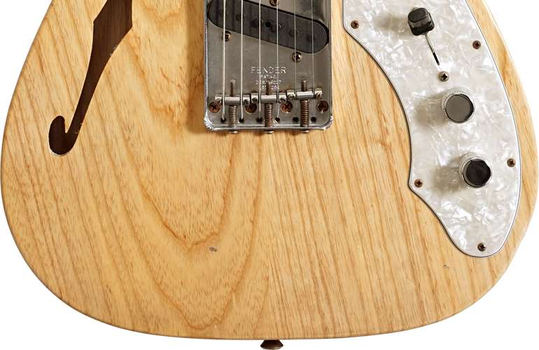 Fender Custom Shop 1969 Telecaster Thinline Journeyman Relic Aged Natural #CZ552004 Fender Custom Shop 1969 Telecaster Thinline Journeyman Relic Aged Natural #CZ552004