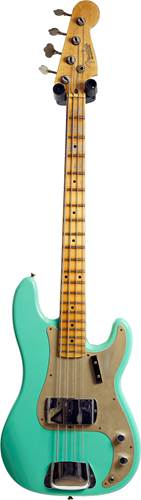 Fender Custom Shop 1959 Precision Bass Journeyman Relic Faded Aged Seafoam Green #CZ553798