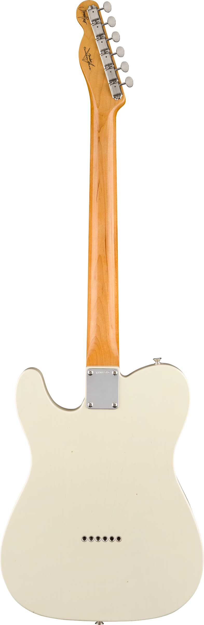 Fender Custom Shop Jimmy Page Signature Telecaster Journeyman Relic Rosewood Fingerboard White Blonde