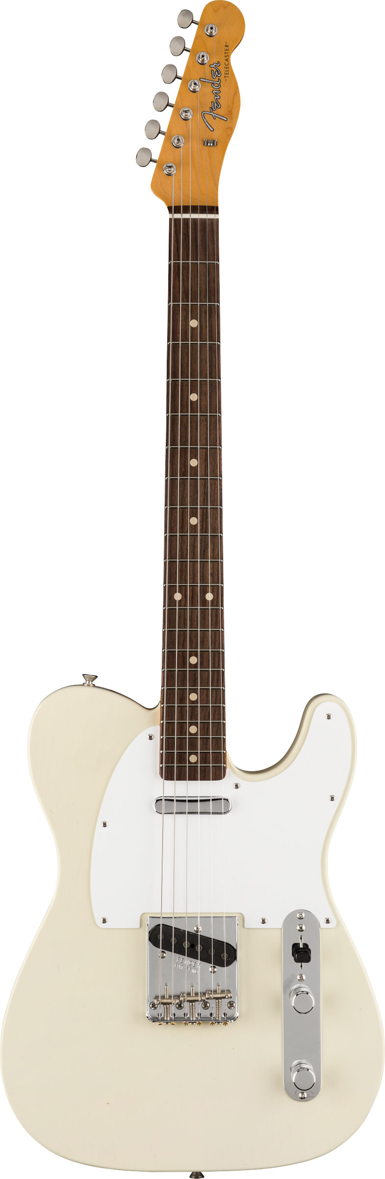 Fender Custom Shop Jimmy Page Signature Telecaster Journeyman Relic Rosewood Fingerboard White Blonde
