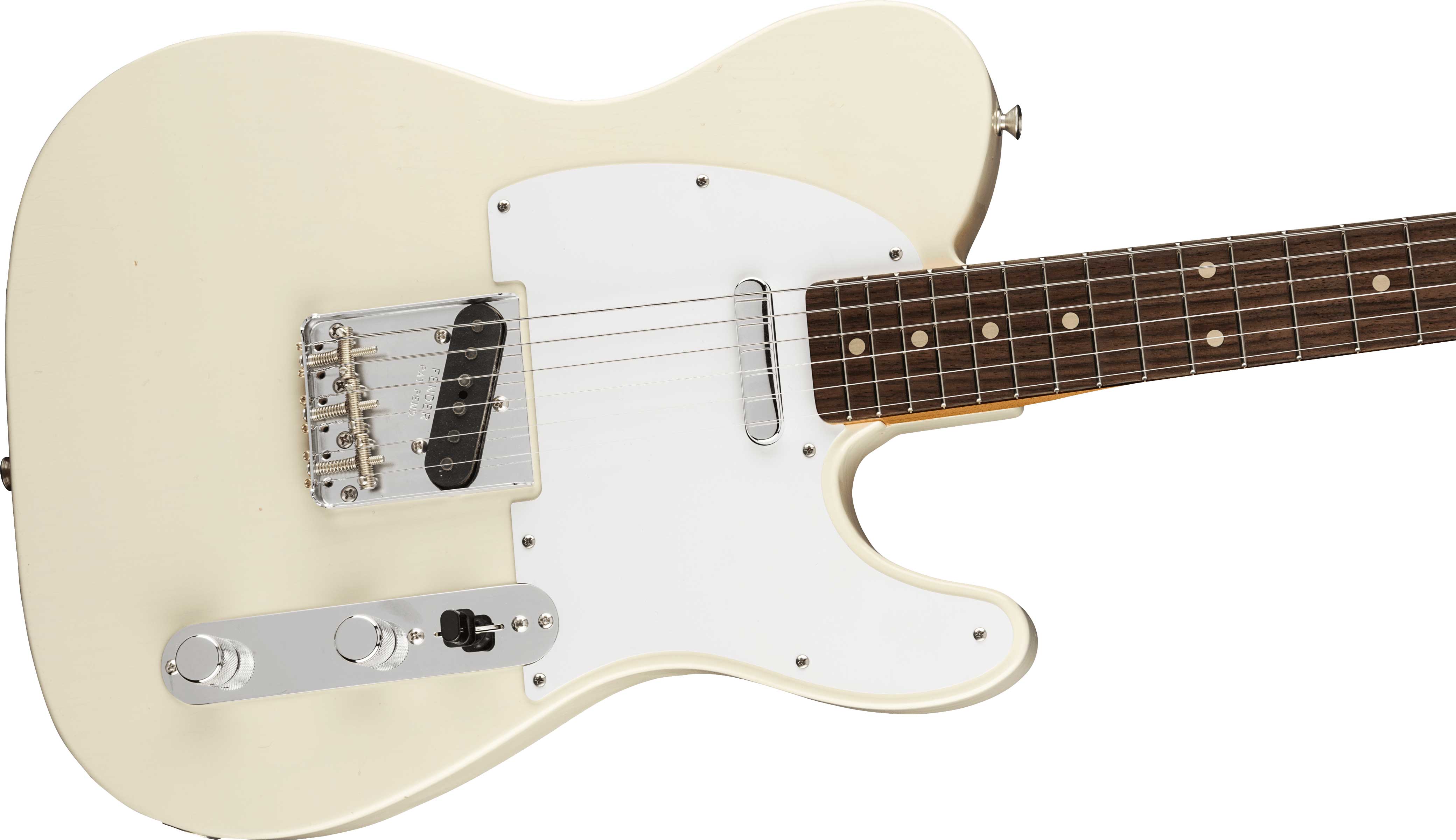 Fender Custom Shop Jimmy Page Signature Telecaster Journeyman Relic Rosewood Fingerboard White Blonde