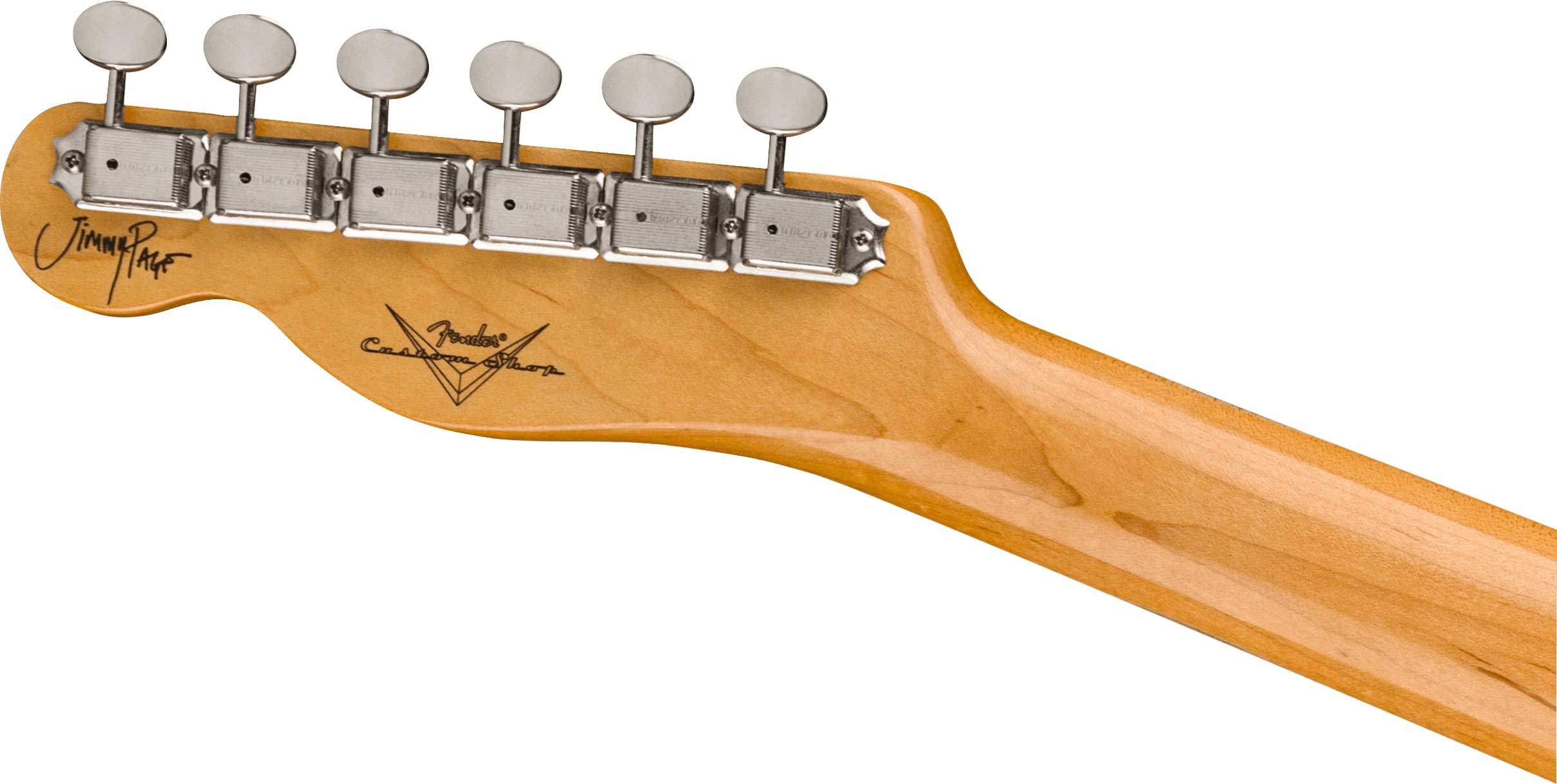 Fender Custom Shop Jimmy Page Signature Telecaster Journeyman Relic Rosewood Fingerboard White Blonde