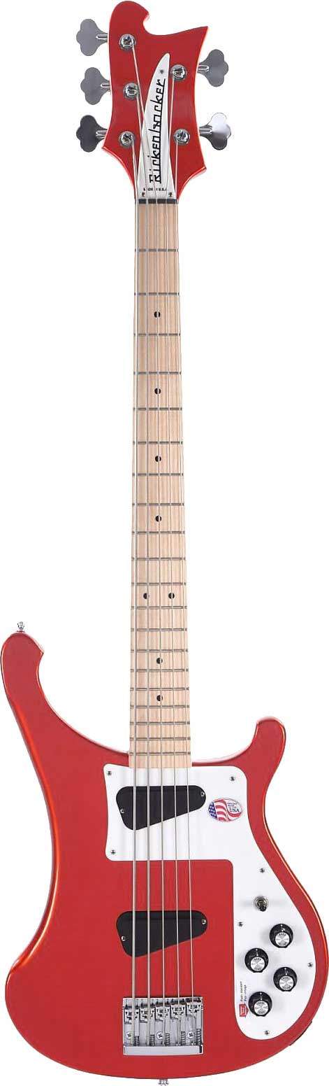 Rickenbacker 4003S/5 Limited Edition Pillar Box Red