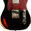 LSL Instruments Bad Bone 1 Black Over 3 Tone Tone Sunburst Pine Body with Binding and Roasted Flame Maple Fingerboard 