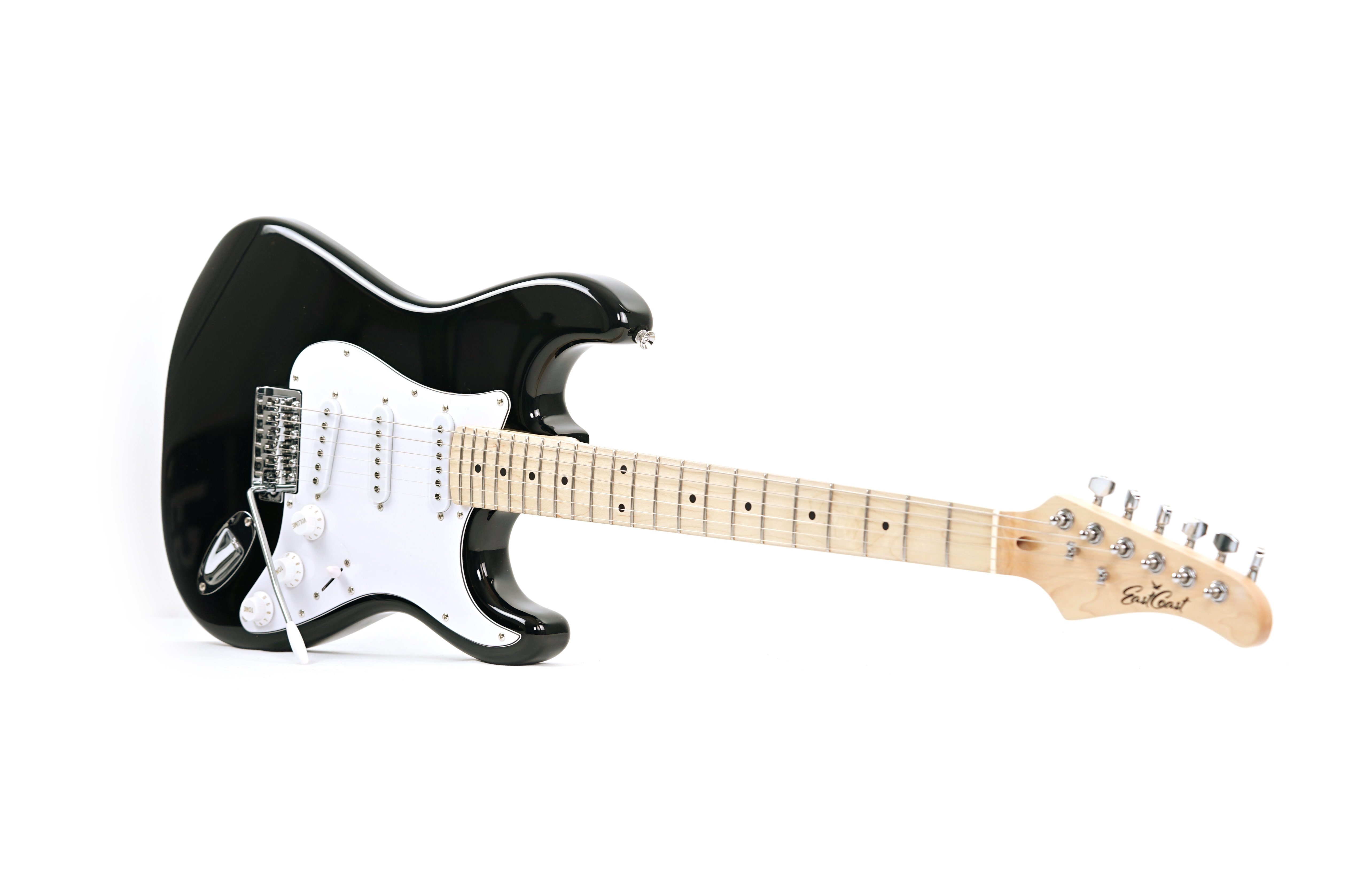 EastCoast ST1 Black Maple Fingerboard