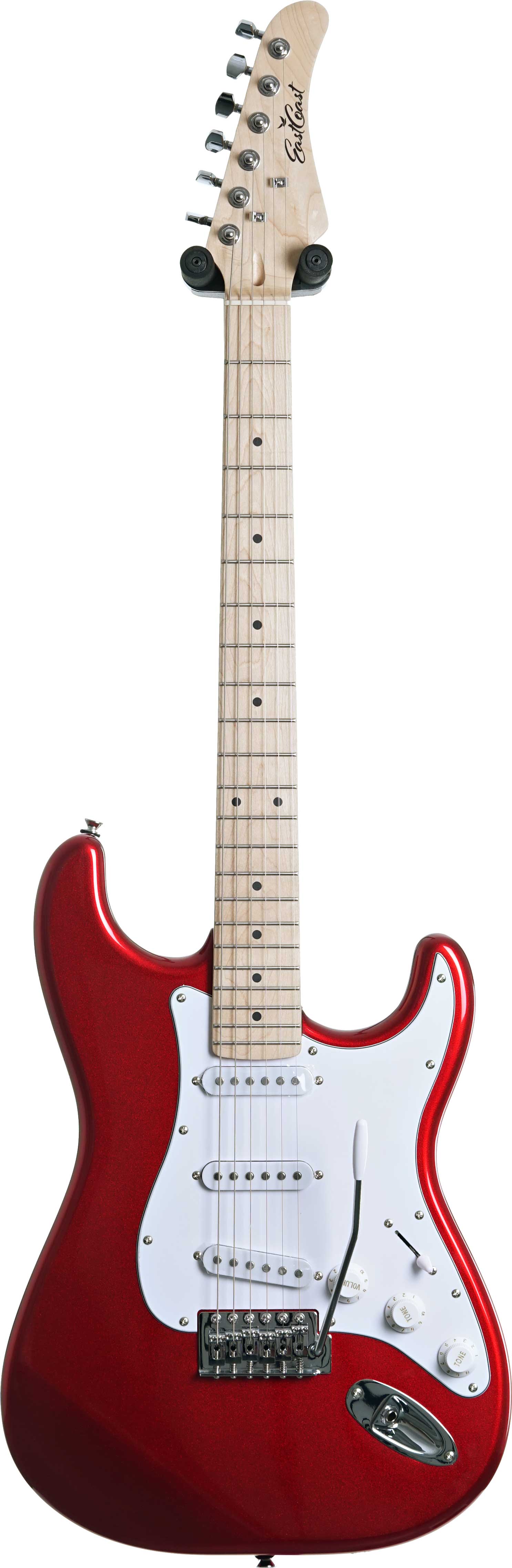 EastCoast ST1-CR Candy Red Maple Fingerboard (Ex-Demo) #DC220225