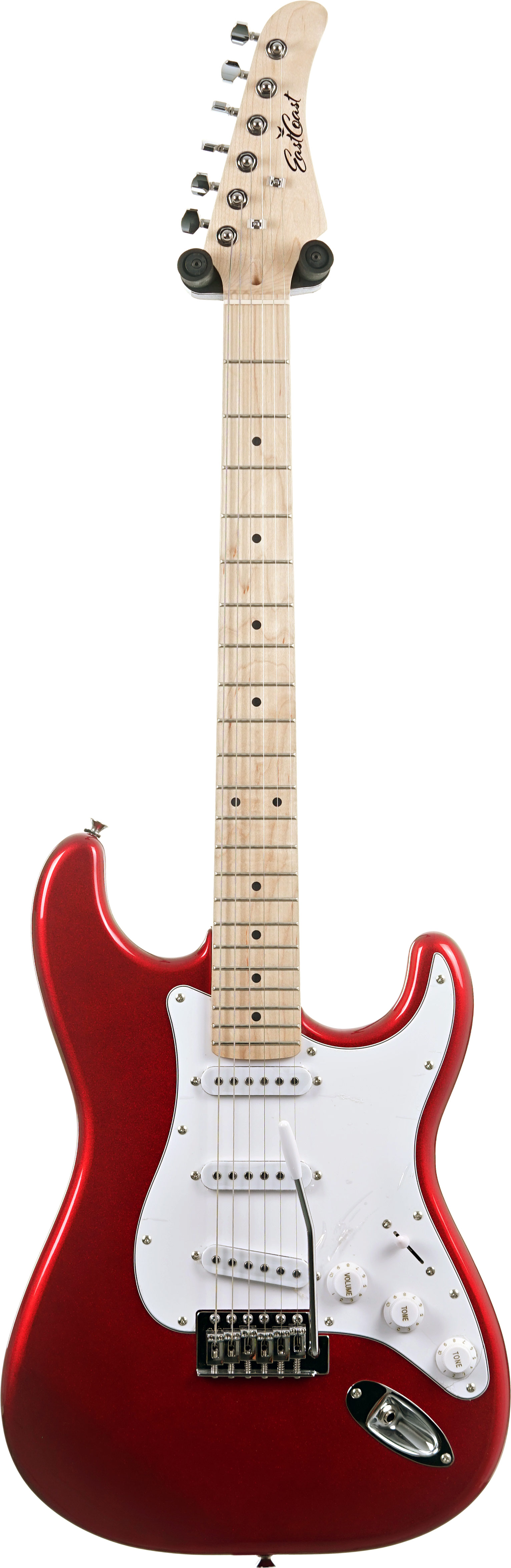 EastCoast ST1-CR Candy Red Maple Fingerboard (Ex-Demo) #LDCCR02