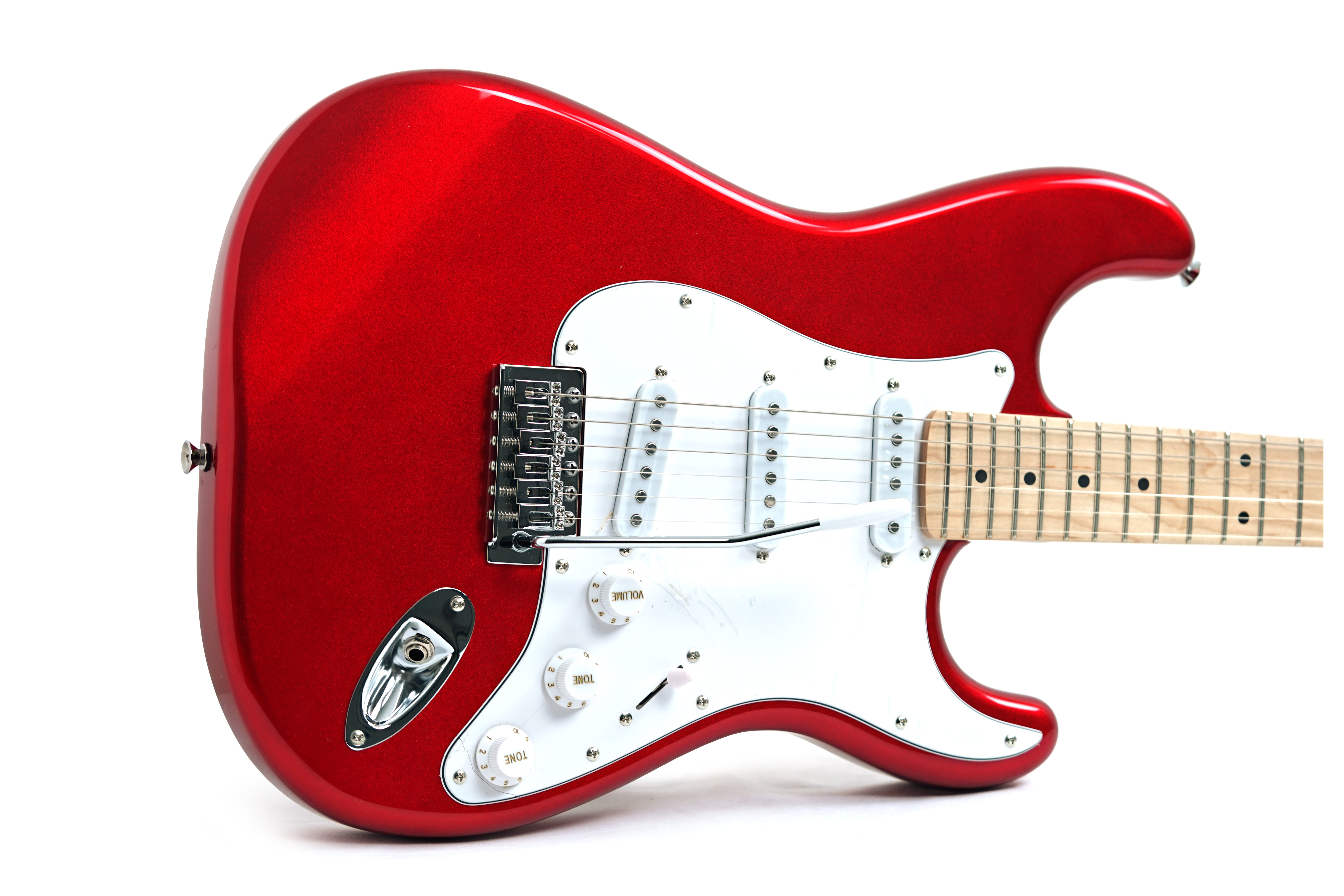 EastCoast ST1-CR Candy Red Maple Fingerboard (Ex-Demo) #LDCCR02