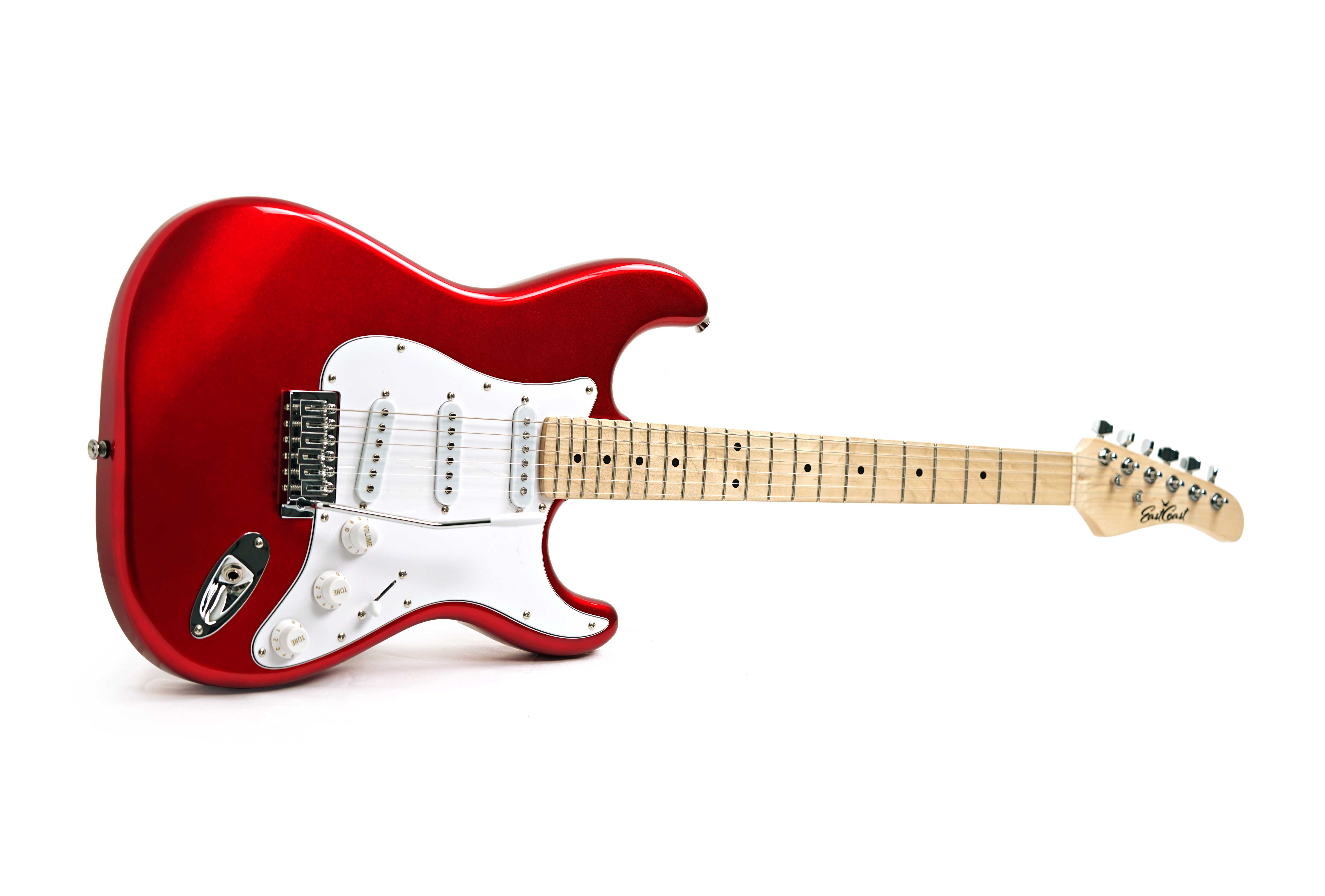 EastCoast ST1 Candy Red Maple Fingerboard (Ex-Demo) #LDC260326