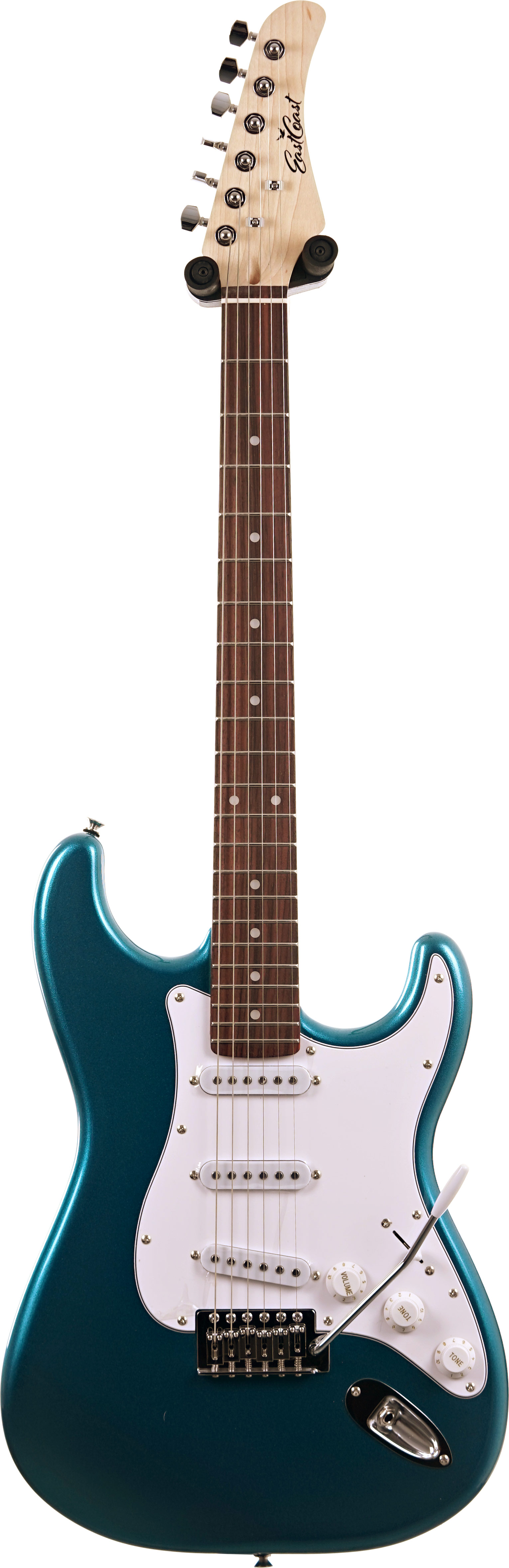 EastCoast ST1 Lake Placid Blue Rosewood Fingerboard (Ex-Demo) #LDC180326A