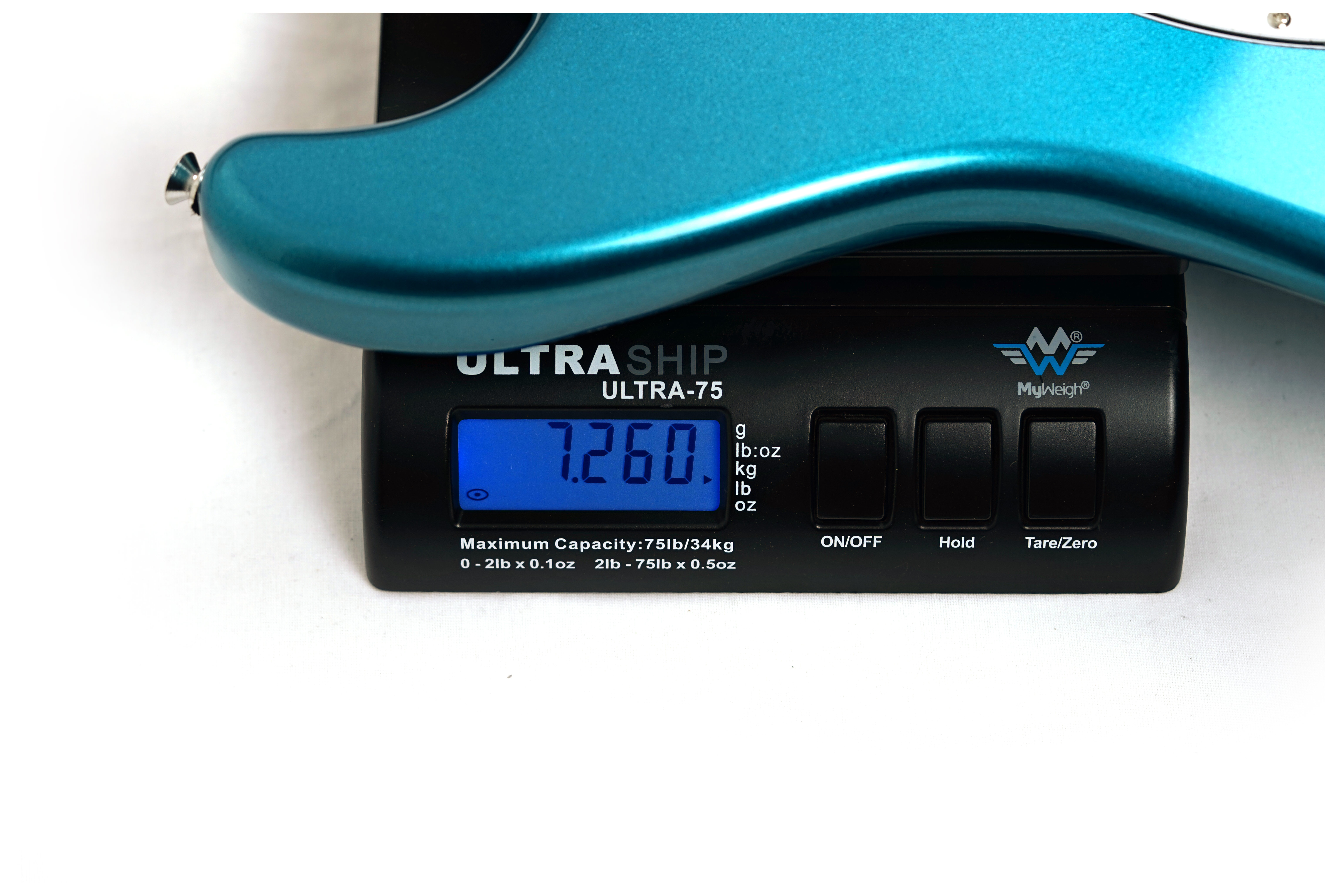 EastCoast ST1 Lake Placid Blue Rosewood Fingerboard (Ex-Demo) #LDC180326