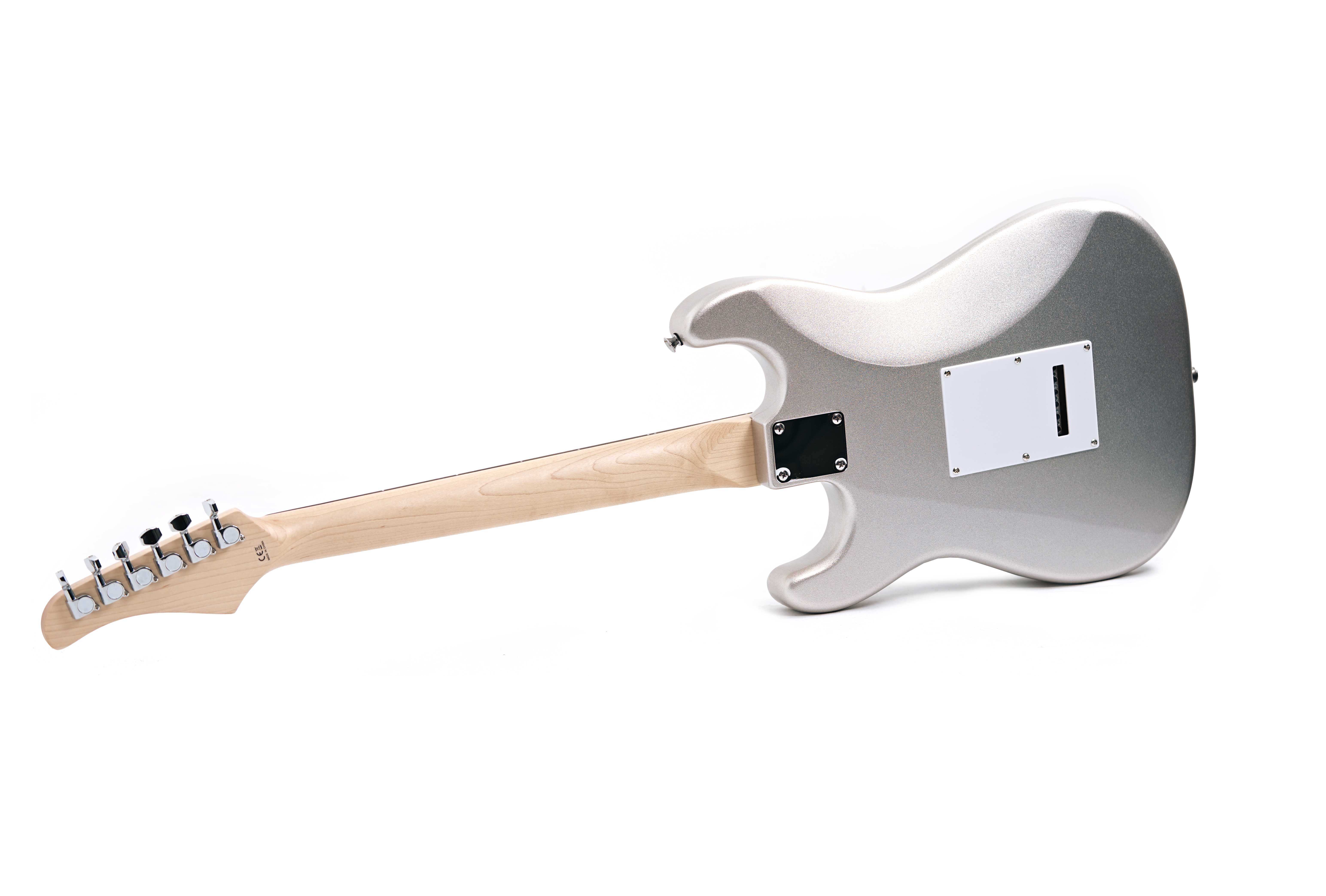 EastCoast Electric ST2 HSS Metallic Silver Rosewood Fingerboard (Ex-Demo) #LDC150126