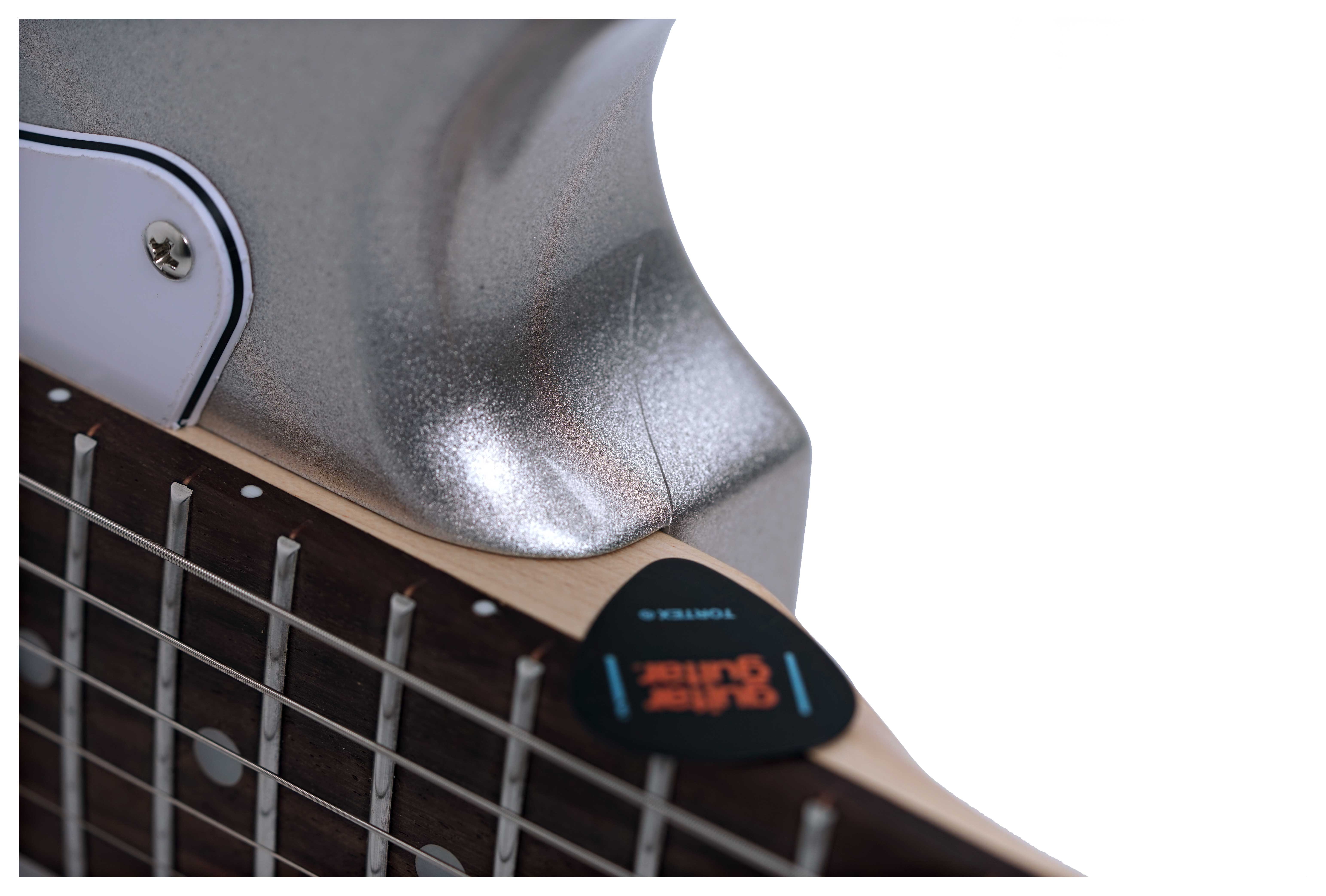 EastCoast Electric ST2 HSS Metallic Silver Rosewood Fingerboard (Ex-Demo) #LDC150126