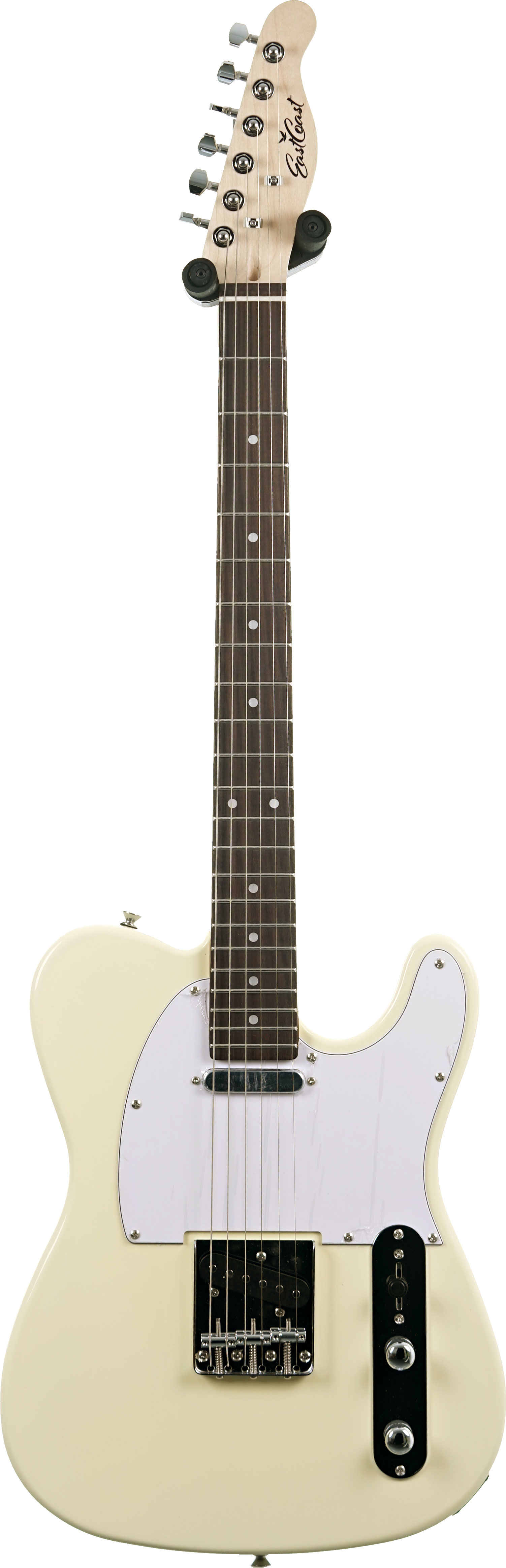 EastCoast T1-VW Vintage White Rosewood Fingerboard (Ex-Demo) #LDCT11456
