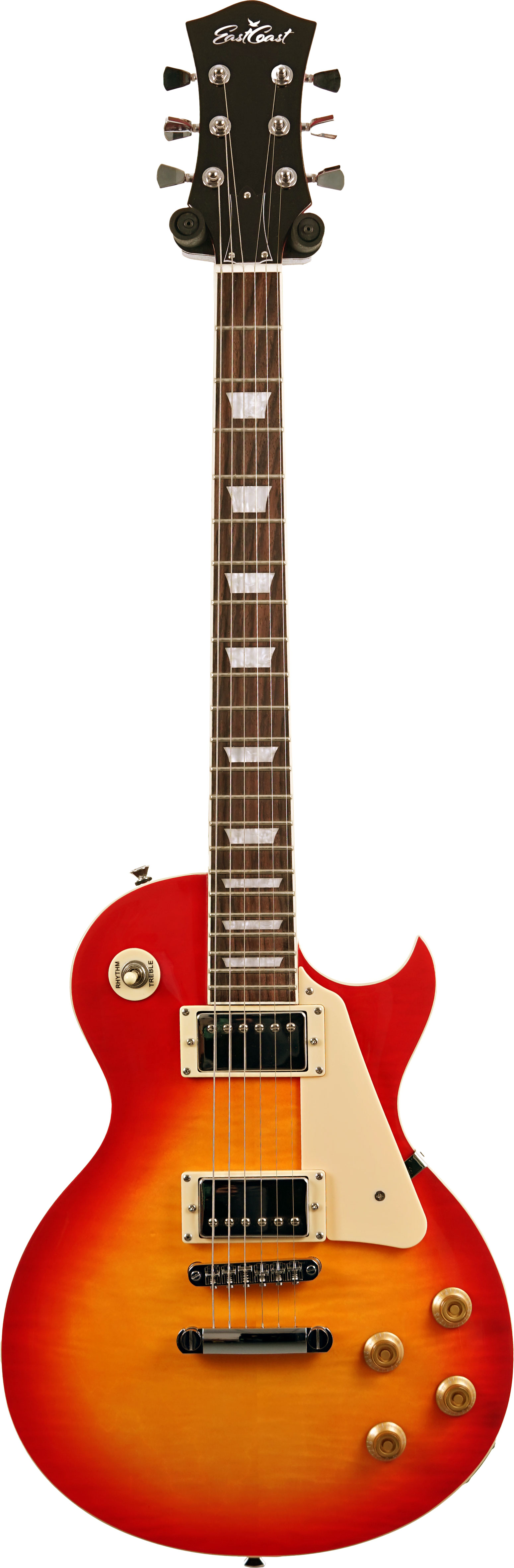 EastCoast L1 Flame Top Heritage Cherry Sunburst Rosewood Fingerboard (Ex-Demo) #LDC260326