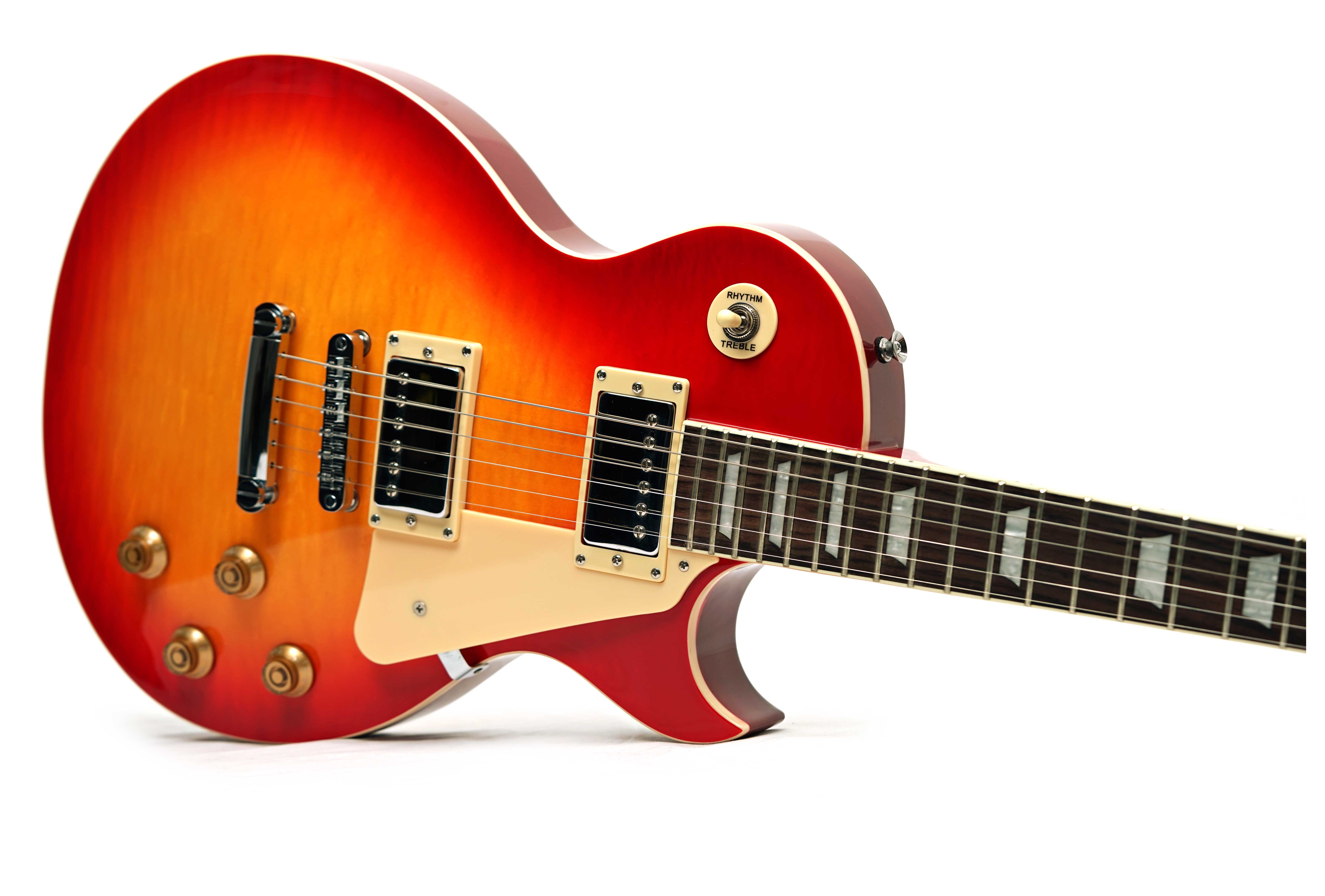 EastCoast L1 Flame Top Heritage Cherry Sunburst Rosewood Fingerboard (Ex-Demo) #LDC260326