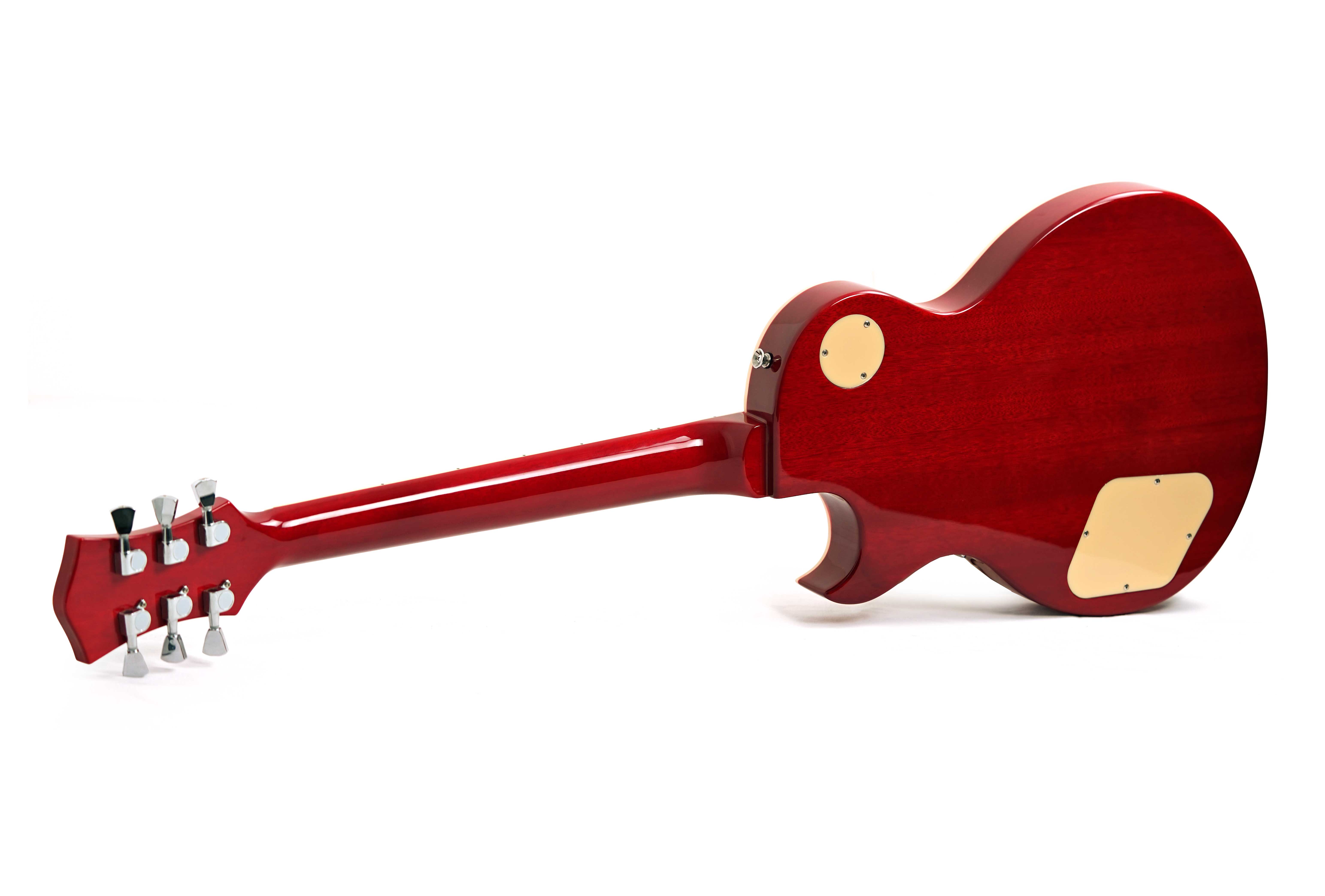 EastCoast L1 Flame Top Heritage Cherry Sunburst Rosewood Fingerboard (Ex-Demo) #LDC260326