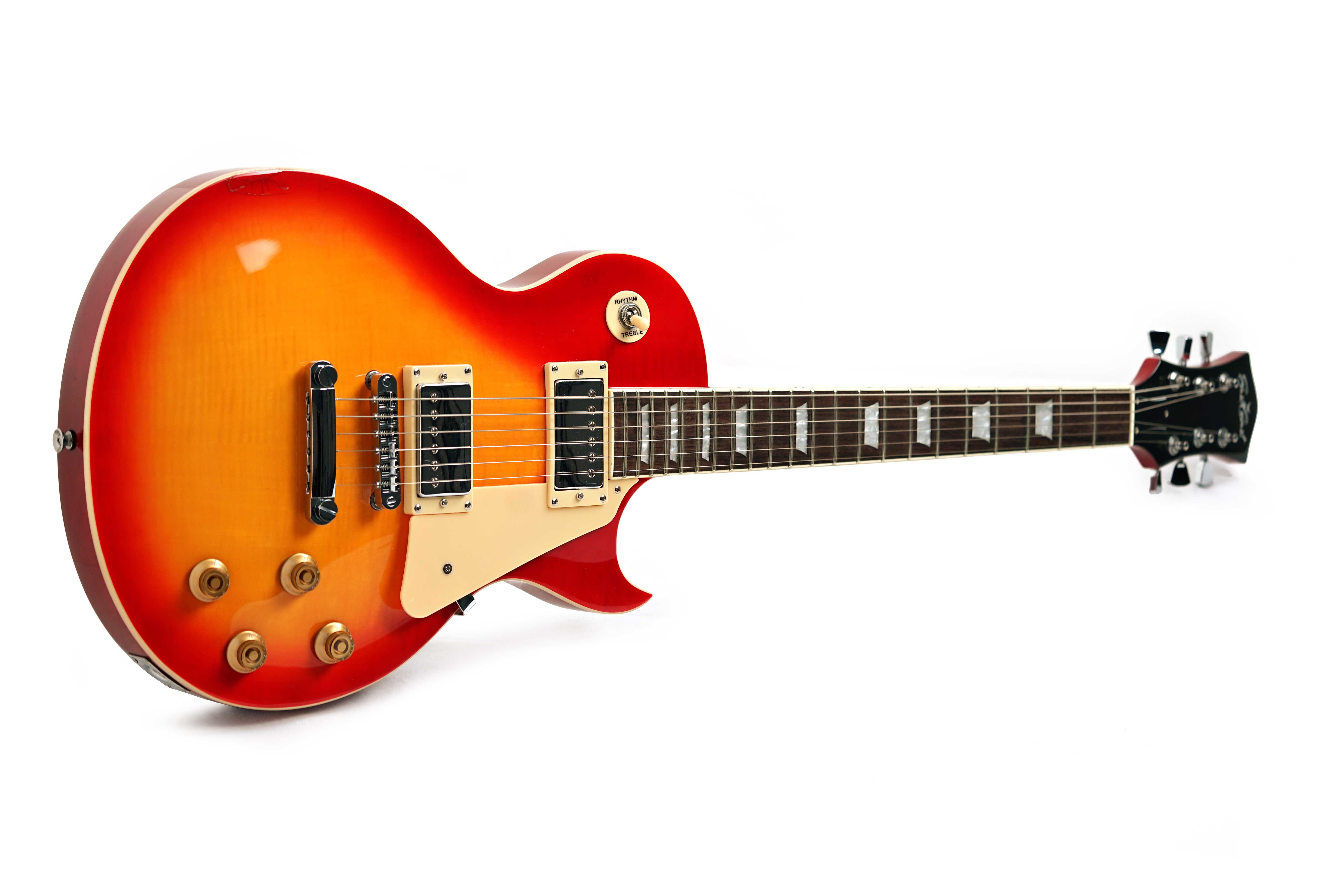 EastCoast L1 Flame Top Heritage Cherry Sunburst Rosewood Fingerboard (Ex-Demo) #LDC280526